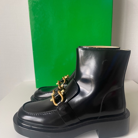 Bottega Veneta Black Ankle Boots NWT - Picture 4 of 14
